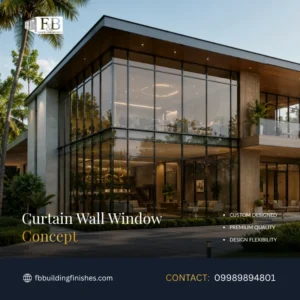 curtain wall window system