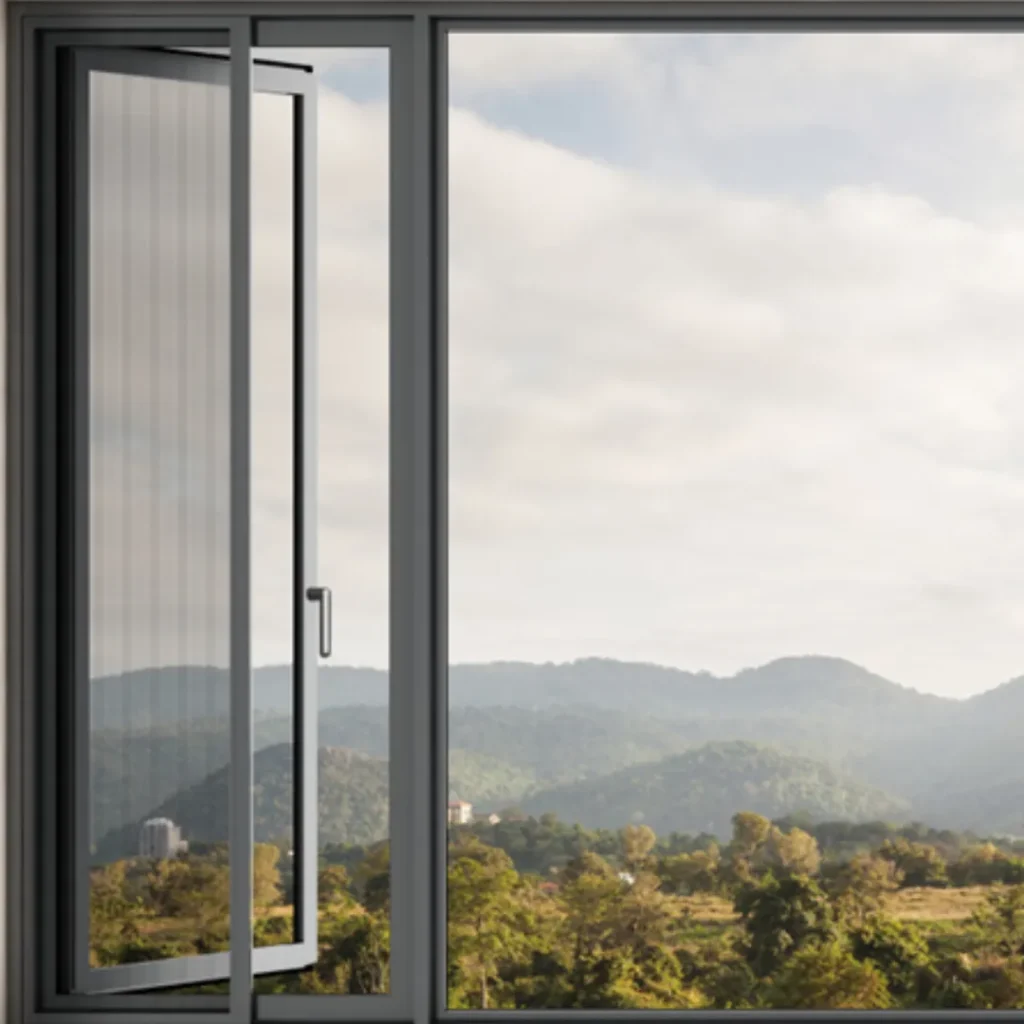 100P Thermal Break System Casement Window
