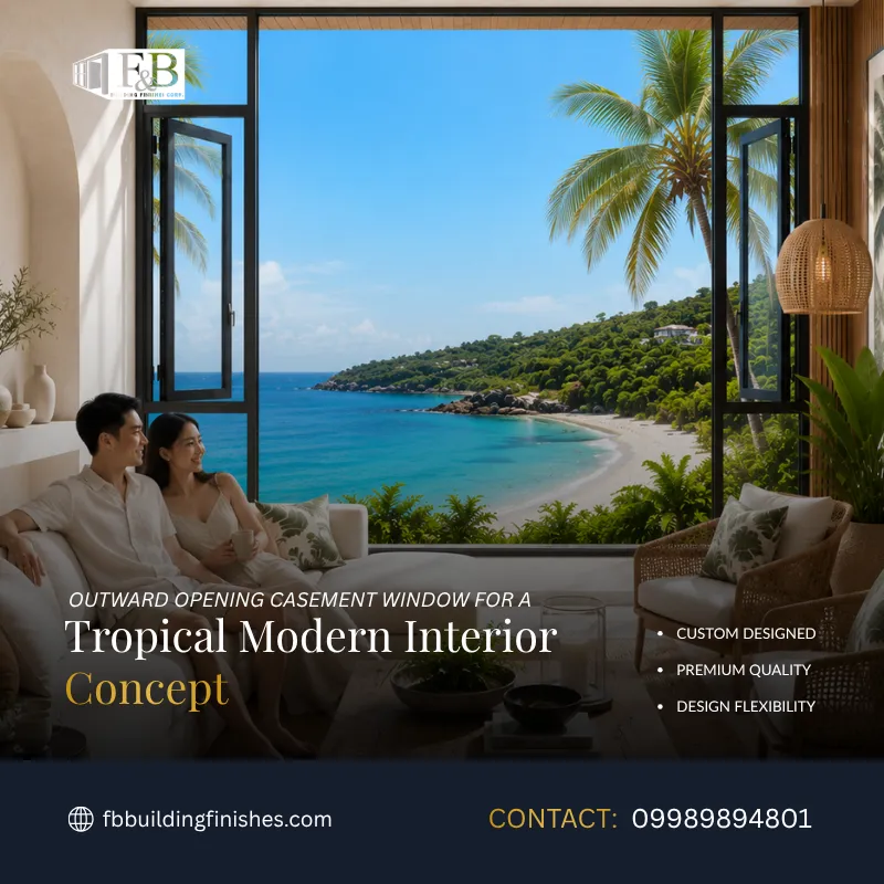 aluminum outward casement window