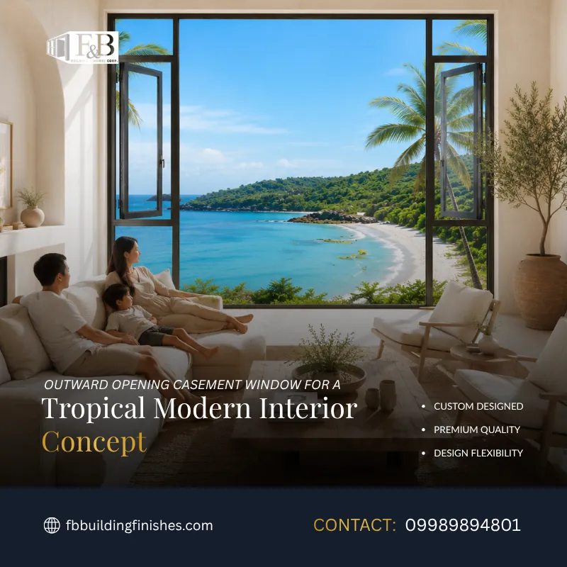 aluminum outward casement window