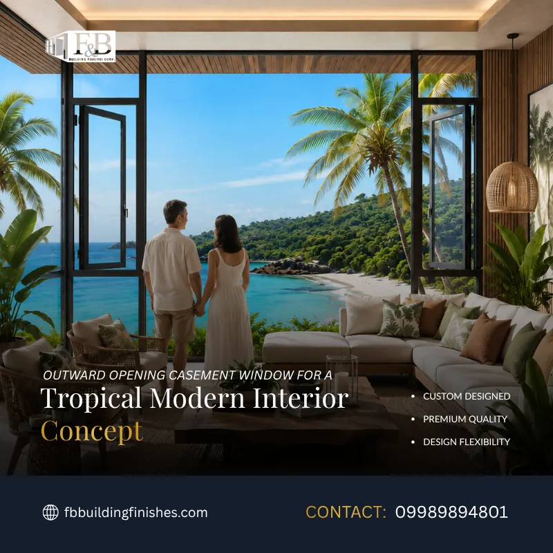 outward casement window