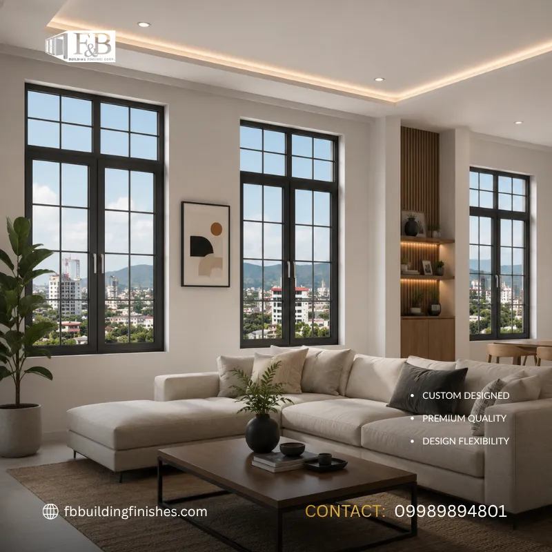 Non-thermal break casement window