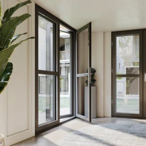 100 Thermal Break Heavy Duty Aluminum Plate Entrance Door