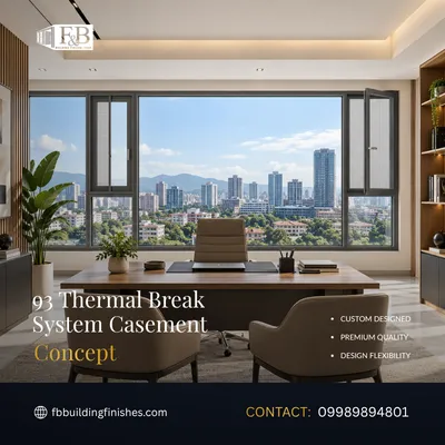 93 Thermal Break System Casement Windows Philippines