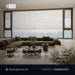 A THERMAL BREAK SYSTEM CASEMENT WINDOW Concept for home and office in the Philippines