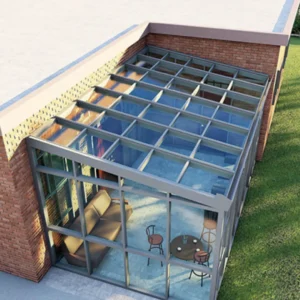 Slanted Roof Sunroom