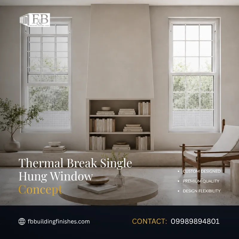 Thermal Break Single Hung Window Davao