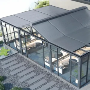 Series Herringbone Roof Sunroom