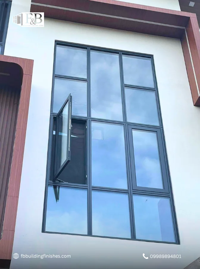 premium tempered glass aluminum windows and doors